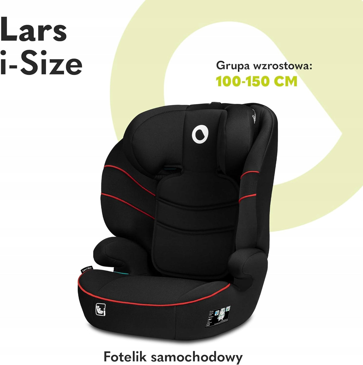 LIONELO Lars i-Size siège-auto groupes 2 et 3