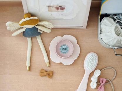 BEABA Lotus thermomètre numérique 2-en-1 pour bain et chambre