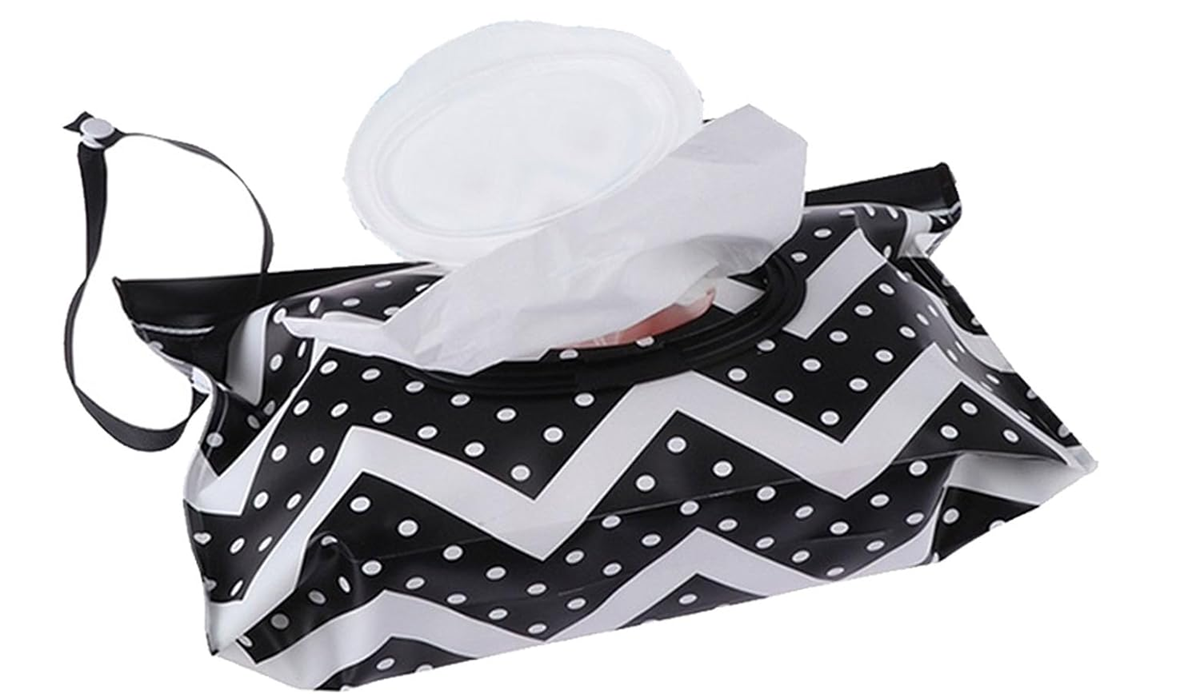 tissue box + 2 tissue sachetscolour white and greywidth 12.3 cm, length 18.7 cm, height 7 cmmaterials plastic