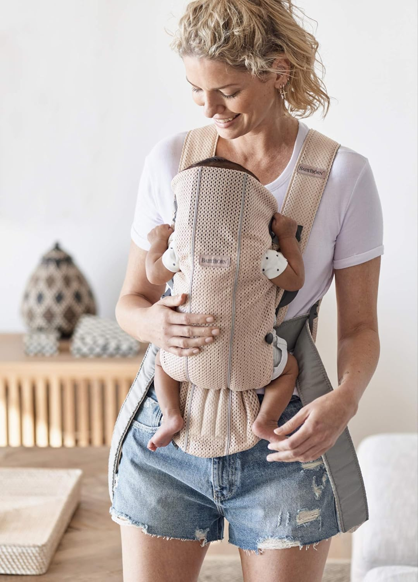 BABYBJORN MINI porte-bébé ergonomique 3-11kg AIRY MESH