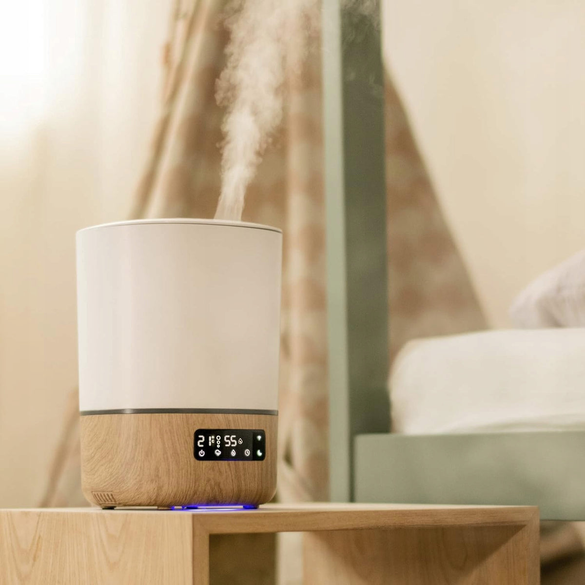 MAXI-COSI Breathe дистанционен овлажнител на въздуха 24 h приложение Connected Home