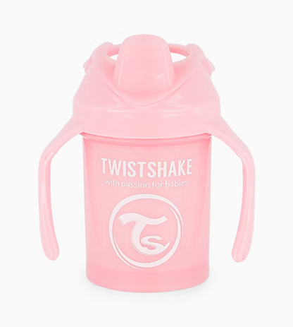 TWISTSHAKE Mini Cup kubek niekapek z ustnikiem i blenderem 230 ml 4 m+