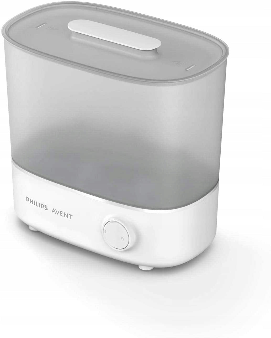 PHILIPS AVENT elektryczny sterylizator parowy SCF291/00 biało-szary, bez BPA, sterylizacja 99,9% zarazków