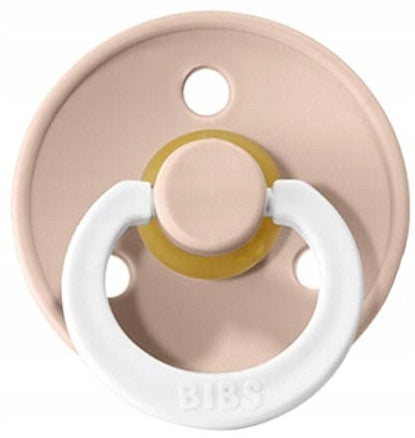 BIBS COLOUR GLOW sucettes apaisantes 2-pack caoutchouc 18-36 mois LUMINEUX