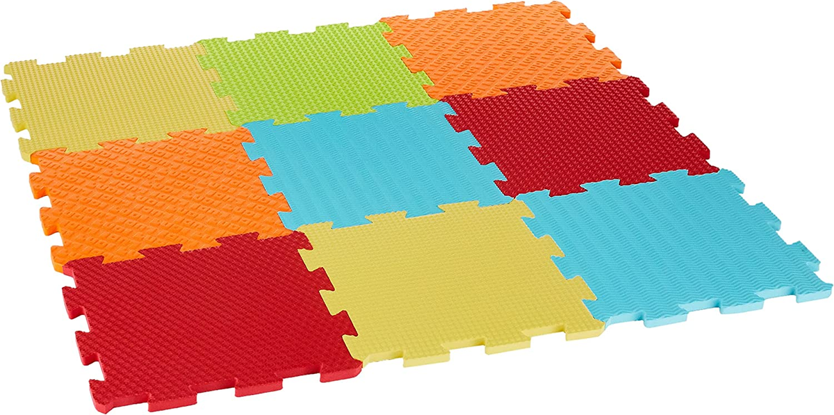 LUDI faltbare SENSORISCHE Puzzlematte 90x90