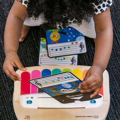 BABY EINSTEIN Hape Magic Touch piano tactile en bois 18 x 30 cm