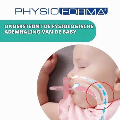 Chicco Physioforma Soft tétine en silicone rose 0-6m