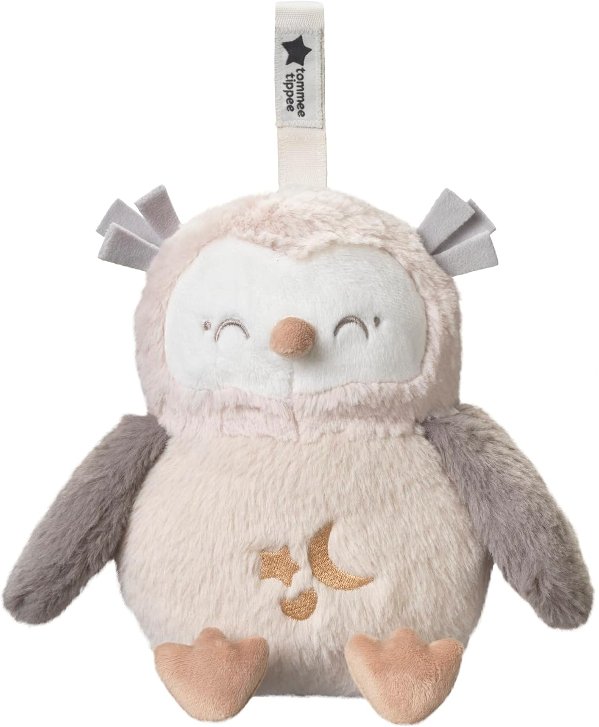 TOMMEE TIPPEE Eule Ollie Deluxe Kuscheltier-Lampe mit Geräuschen