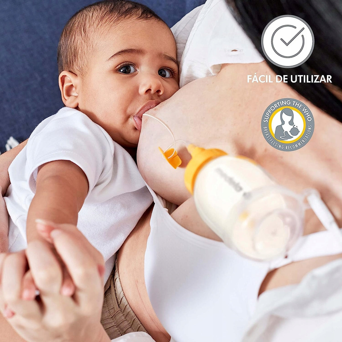 MEDELA system wspomagający karmienie piersią SNS, łatwy w użyciu system dokarmiania przy piersi