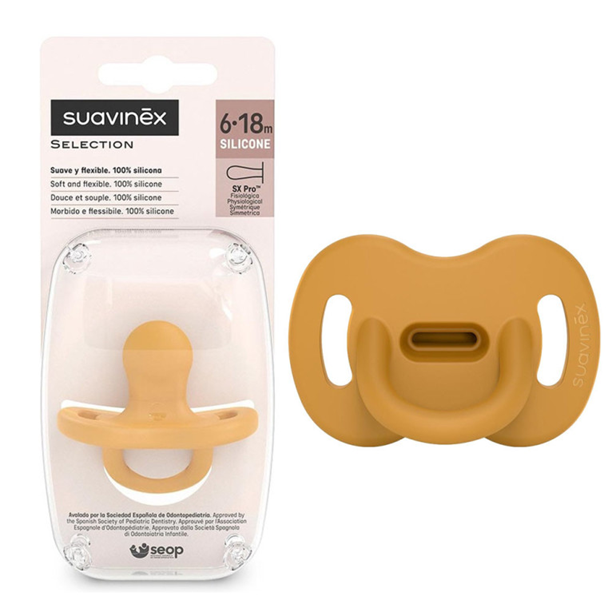 SUAVINEX sucette SELECTION SX PRO silicone 6-18m