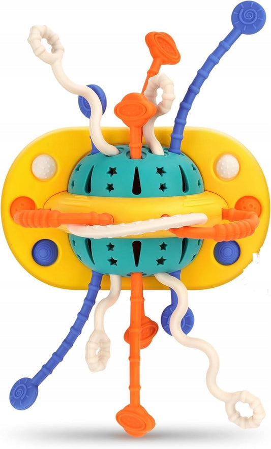 BAMBEBE Jouet sensoriel Montessori en silicone avec ventouse