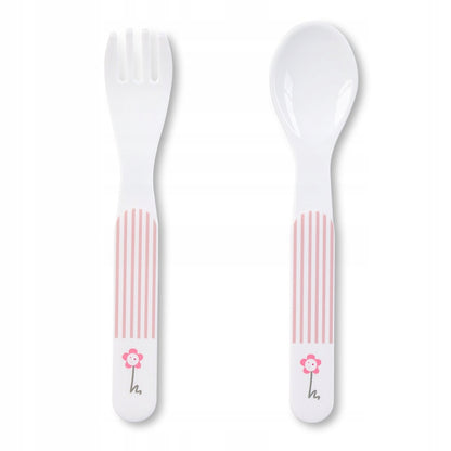 STERNTALER set de veselă: farfurioară, bol, linguriță și furculiță, 4 piese. „O