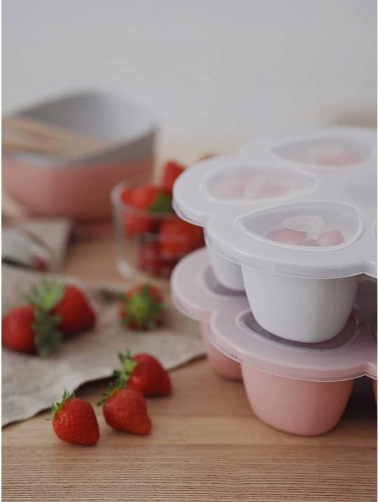 BEABA moule alimentaire en silicone 6x 90ml