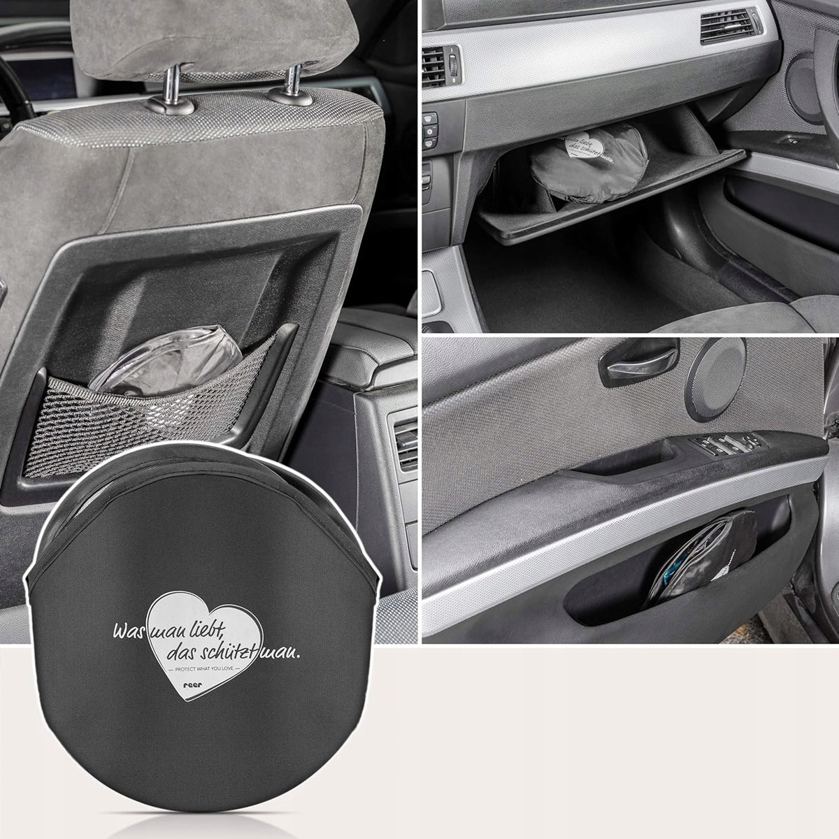 REER TravelKid pare-soleil pour vitre de voiture UV 50+ 2 pièces