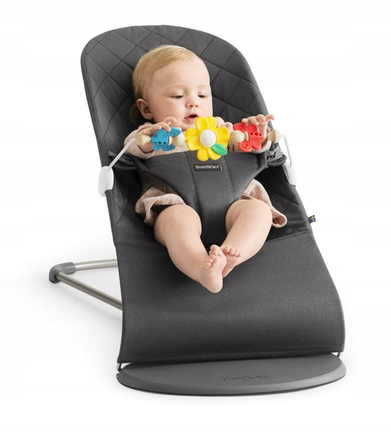 BABYBJORN Flying Friends arche en bois et plastique pour transat 31 cm