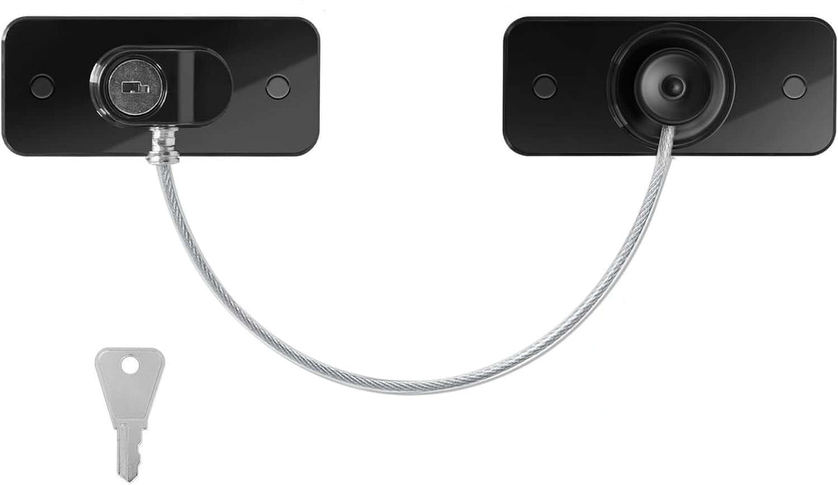 CHILD SAFETY LOCK steel child safety lock for cabinets and drawers x1
