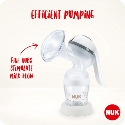 NUK tire-lait manuel + biberons Perfect Match 150ml set