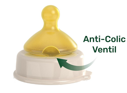 NIP Cherry Green μπιμπερό με θηλή από λάτεξ, μέγεθος S, 150 ml – φωτογραφία προϊόντος 3