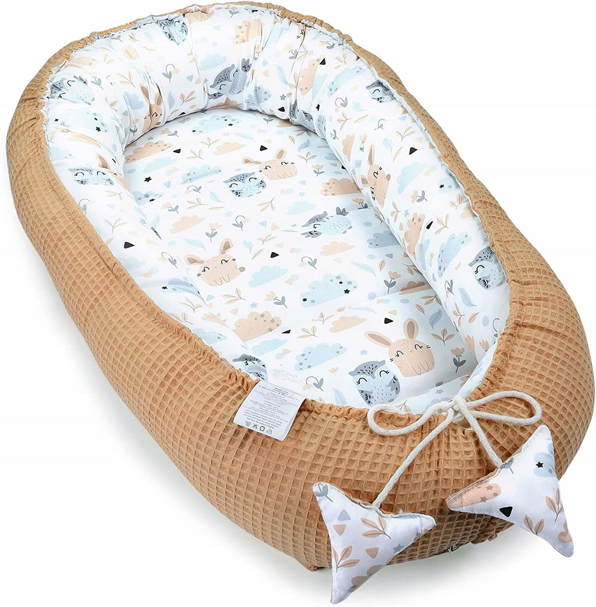 TOTSY BABY kokon niemowlęcy gniazdo 90 x 50