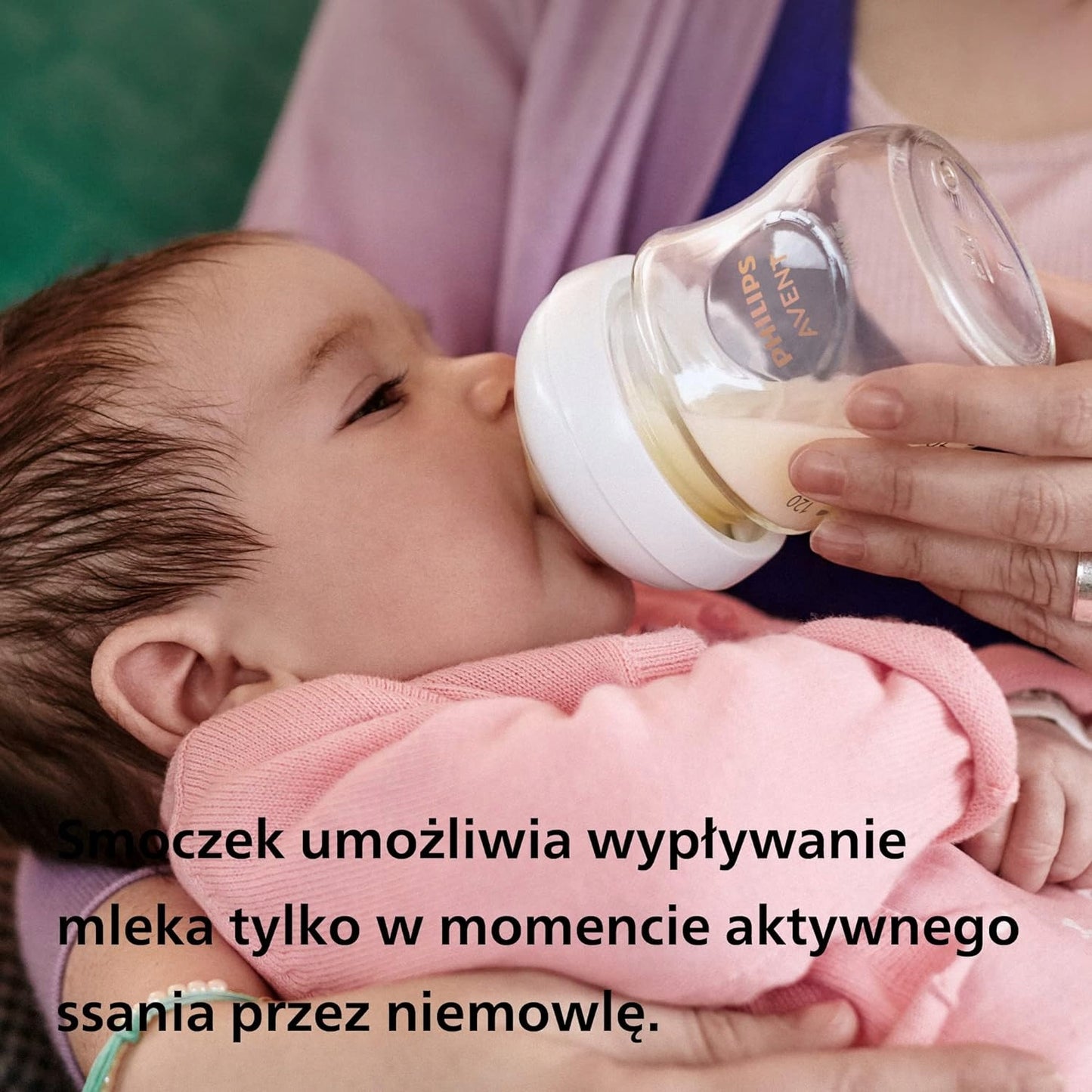PHILIPS AVENT Natural Response set de 3 biberoane DIN STICLĂ + tetină