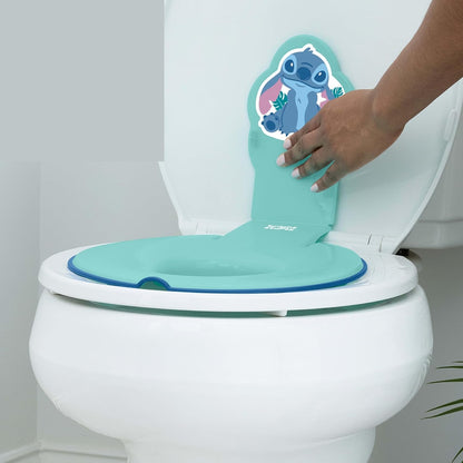 Bright Starts Flip Sit Stitch toilet seat reducer 18m+