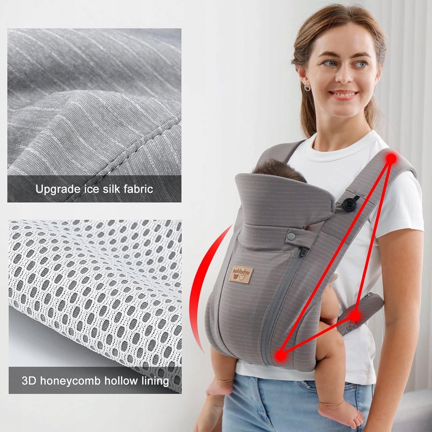 VRBABIES nosidełko ergonomiczne – zdjęcie produktu 4