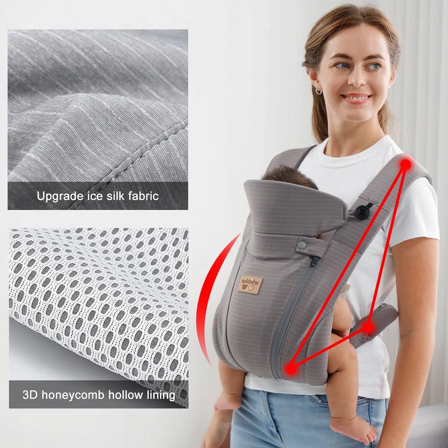 VRBABIES nosidełko ergonomiczne – zdjęcie produktu 4