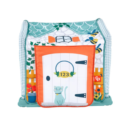 FISHER-PRICE tapis d’éveil 3-en-1 éducatif Maison de l’Explorateur