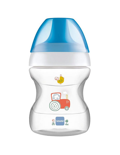 MAM Vaso para aprender a beber con boquilla antigoteo 190 ml 6 m+