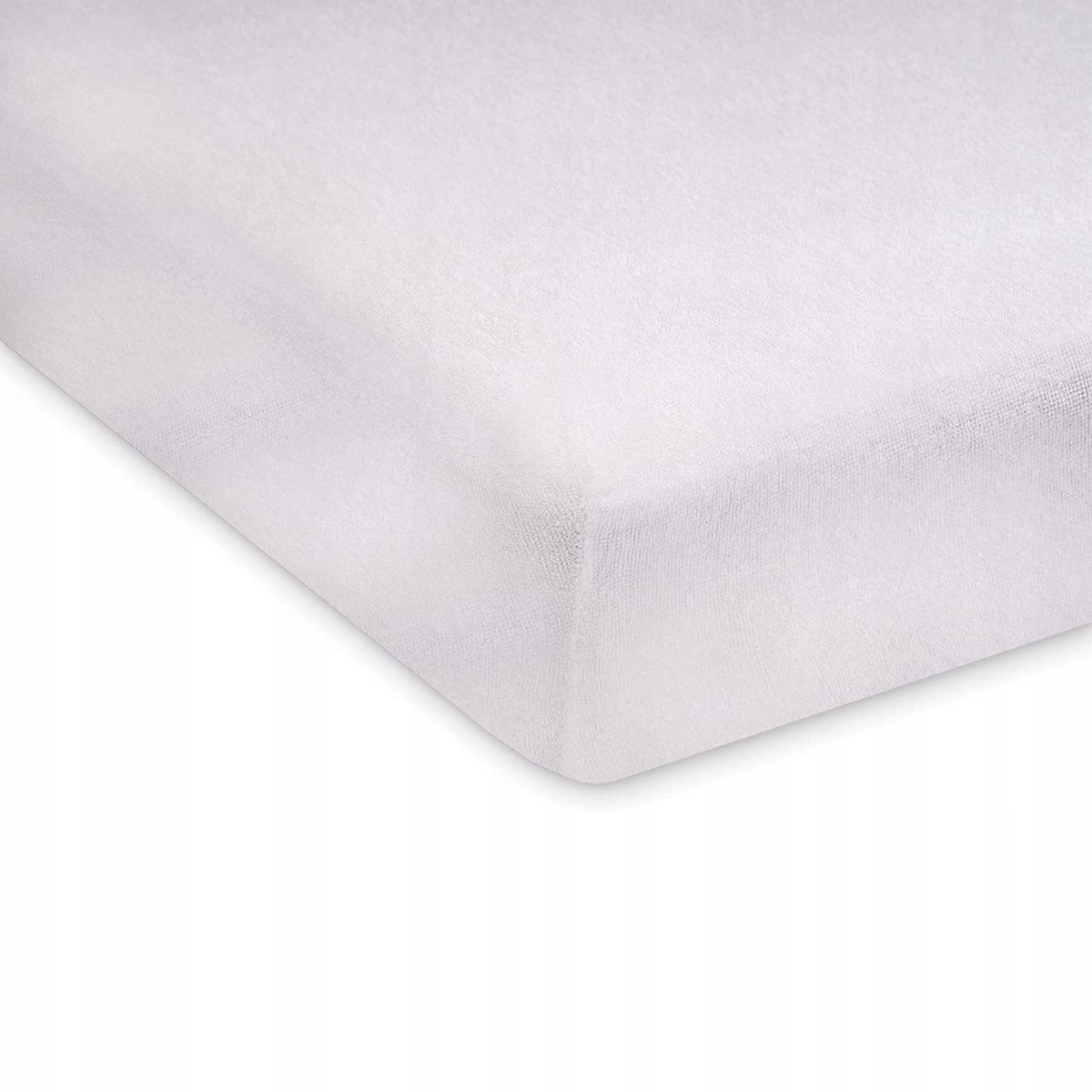 JULIUS ZOLLNER prześcieradło z gumką 60x120 / 70x140, miękkie frotte z bawełny, certyfikat Öko-Tex