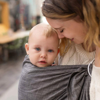 HOPPEDIZ chusta kółkowa do noszenia dziecka RING-SLING