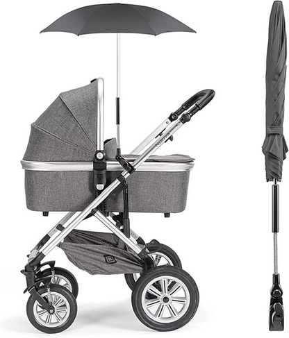 Parasol de protection ZAMBOO pour poussette, diamètre 73 cm, protection UV