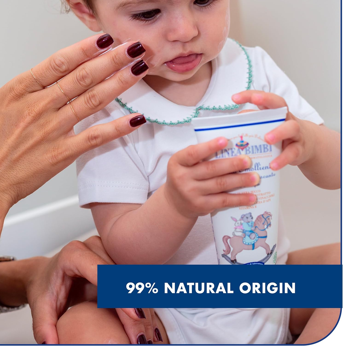 HELAN Linea Bimbi crème hydratante et protectrice pour le corps et le visage de bébé 100 ml