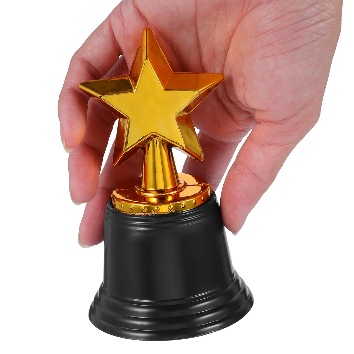Statuette trophée en plastique TODDMOMY ÉTOILE 12 cm