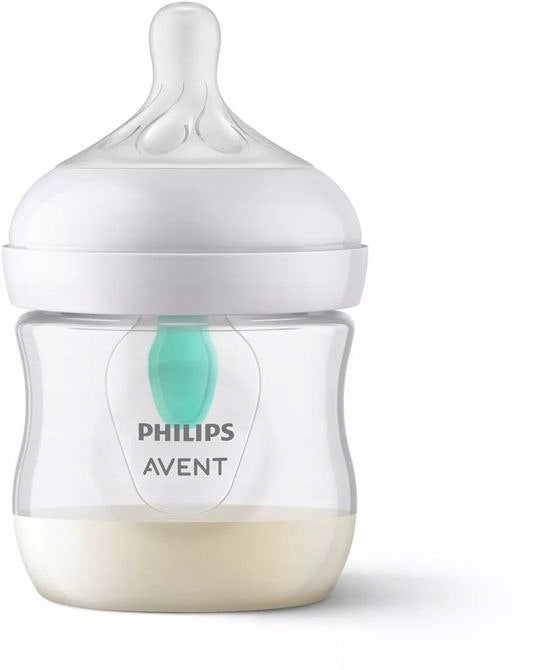 PHILIPS AVENT Natural Response sæt med flaske, sut og børste AIRFREE VENT