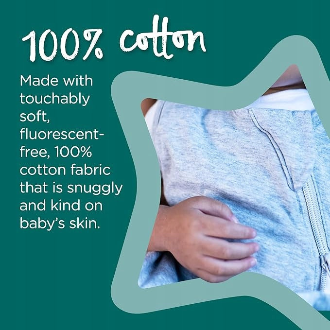 TOMMEE TIPPEE śpiworek 2,5TOG 18-36msc STEPPEE BAG 100% cotton, miękki i delikatny dla skóry dziecka