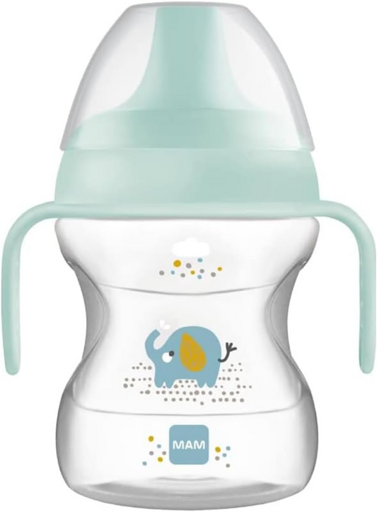 Cana MAM Learn To Drink Cup cu cioc anti-picurare 190 ml 6 luni+