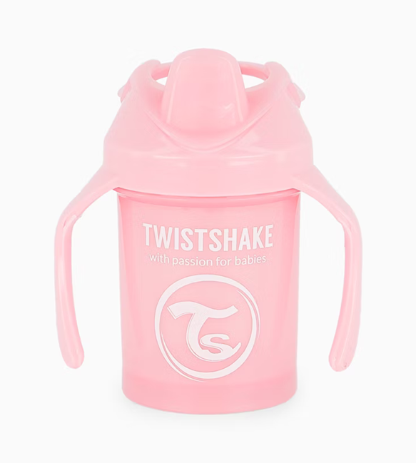 TWISTSHAKE Mini Cup tasse anti-fuite avec bec et mixeur 230 ml 4 m+
