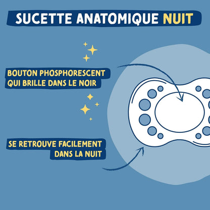 DODIE sucette apaisante anatomique 18 mois et + x3