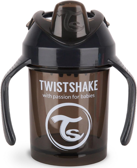 TWISTSHAKE Mini Cup tasse anti-fuite avec bec et mixeur 230 ml 4 m+