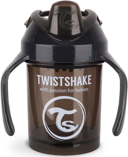 TWISTSHAKE Mini Cup kubek niekapek z ustnikiem i blenderem 230 ml 4 m+