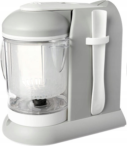 BEABA Babycook ROBOT KUCHENNY 4w1 parowar, mikser, podgrzewacz, rozmrażacz, szary, 1100 ml