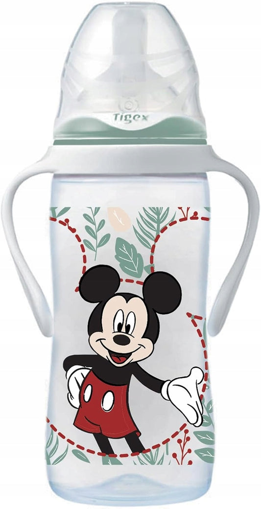 TIGEX Myszka Mickey butelka z 3 prędkościami przepływu 6 m+ 300 ml