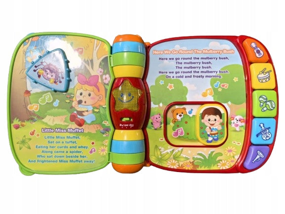 VTECH Livre de comptines livre électronique éducatif LANGUE ANGLAISE