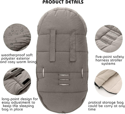MIRACLE BABY chancelière universelle pour poussettes