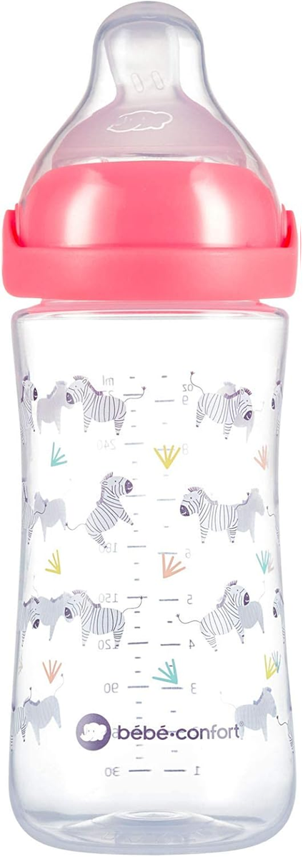 BEBE CONFORT Emotion Physio fľaša 270 ml 0 – 12 m cumlík M