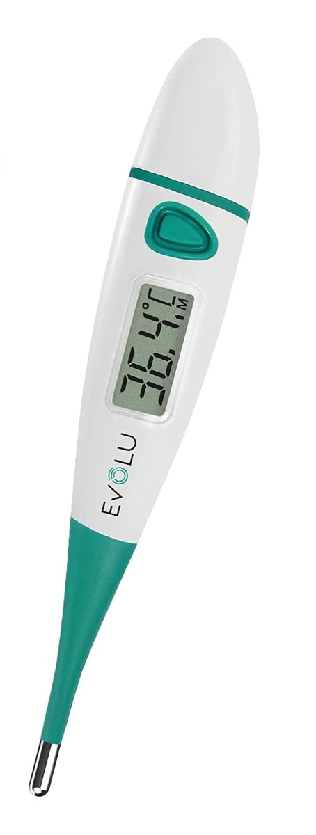 EVOLU DMT-4318 thermomètre numérique avec embout flexible + étui 10 secondes