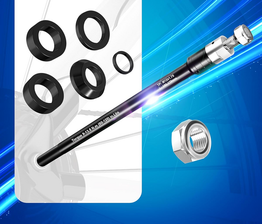 THULE AXLE oś przelotowa przyczepy rowerowe THULE CROOZER QERIDOO 160-178 mm M12x1.0