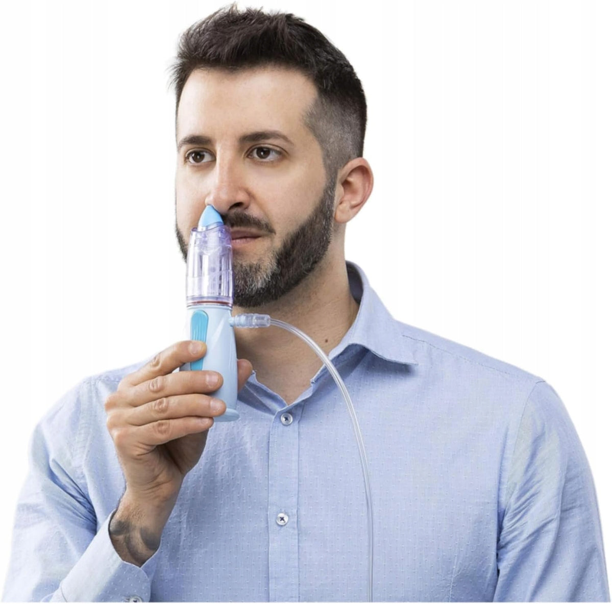 NEBULA accessoires pour inhalateur IRRIGATEUR, 2 MASQUES, TUYAU, NÉBULISEUR, 2 FILTRES