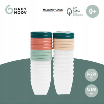 BABYMOOV Babybols MISECZKI pojemniki 16elementów – zdjęcie produktu 7